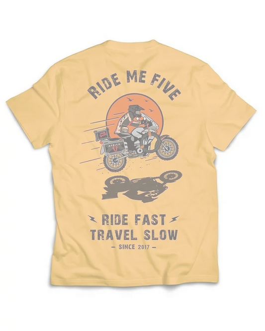 CAMISETA SUN JUMPER OCRE